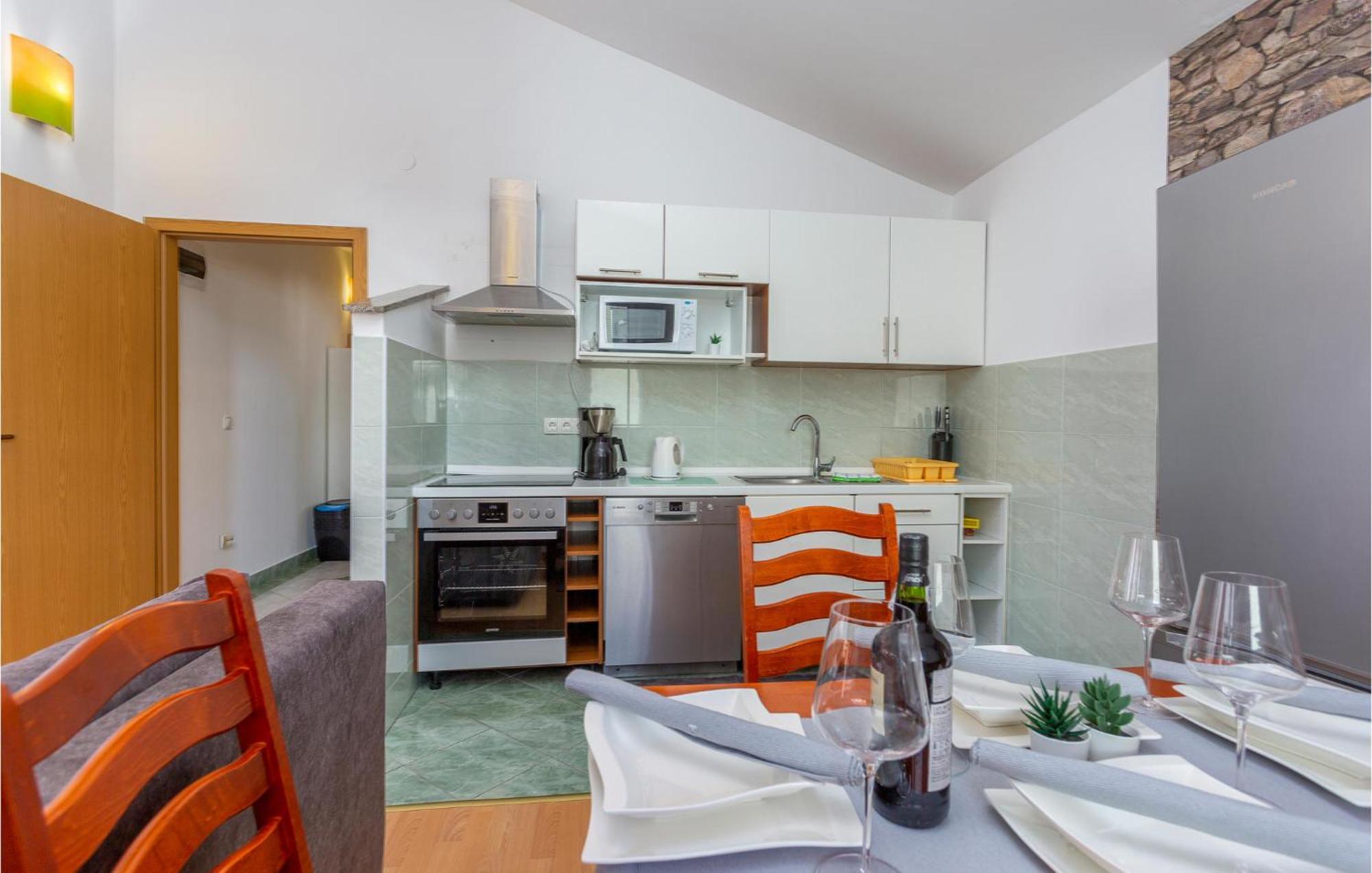 Beautiful Apartment In Krk With Kitchen Krk Town Exterior foto